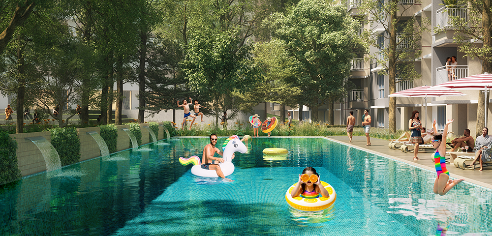 Crown Kolshet - Residential Project in Thane with Swimming Pool